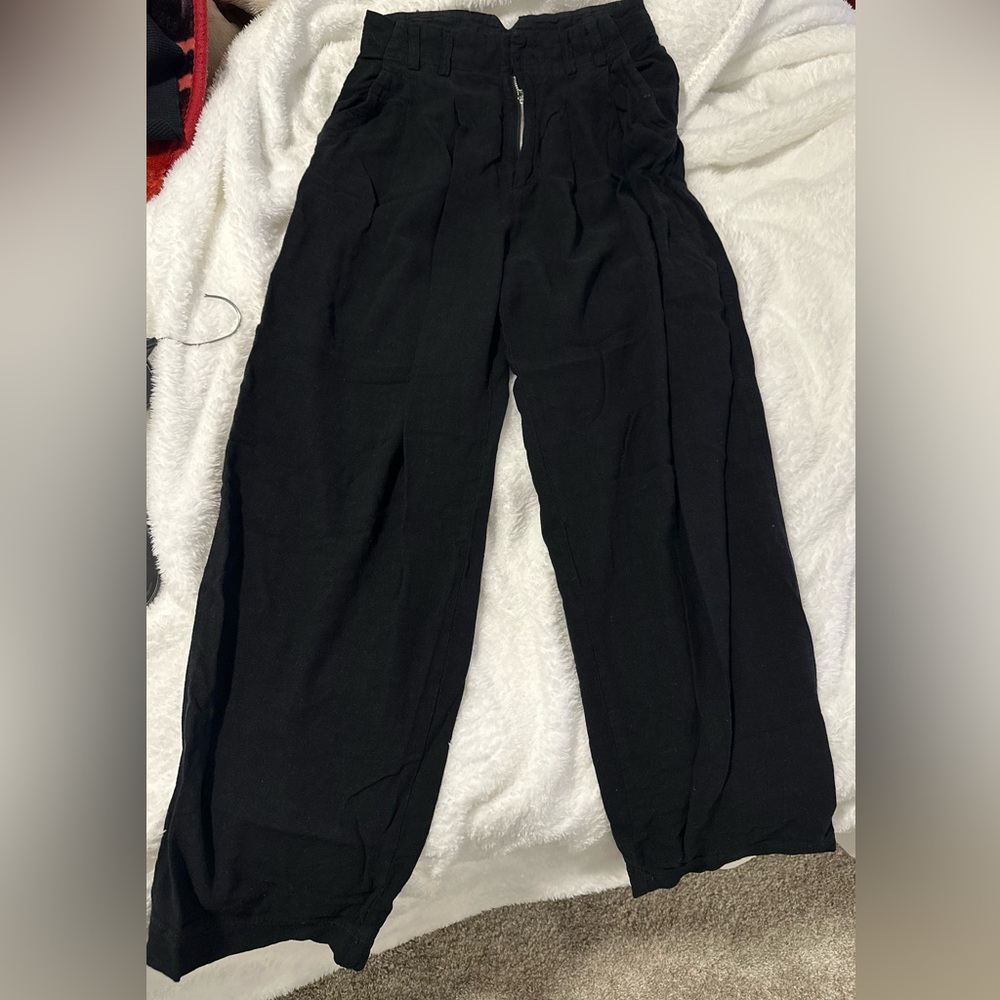 Free peoples black  pants